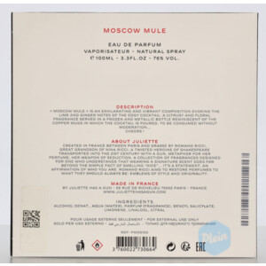 Juliette Has a Gun Eau de Parfum Moscow Mule - 69.99 euro