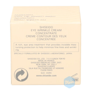 Shiseido Concentrate Eye Wrinkle Cream - 48.15 euro