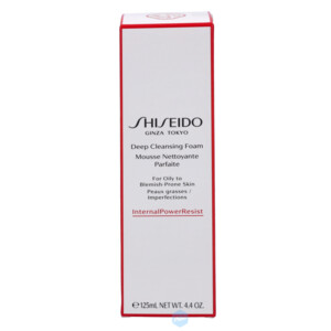 Shiseido Deep Cleansing Foam - 36.95 euro