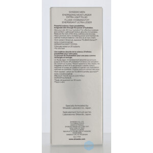Shiseido Men Energizing Moisturizer Extra Light Fluid - 34.79 euro