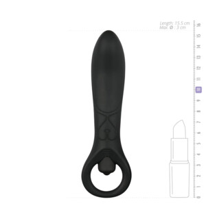 Easytoys Anaal Vibrator Zwart - 15.99 euro