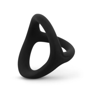 Easytoys Flexibele Multifunctionele Cockring Zwart - 9.99 euro