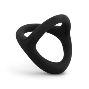 Easytoys Flexibele Multifunctionele Cockring Zwart - 9.99 euro