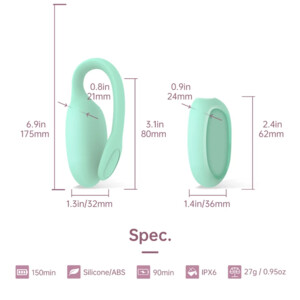 Magic Motion Fitcute Premium Bekkenbodem Trainer App Bedienbare - 50.99 euro