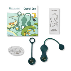 Magic Motion Crystal Duo Bekkenbodem Trainingsset App Bedienbare - 40.15 euro