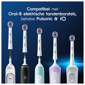 Oral-B Opzetborstels Pro 3D White - 12.75 euro