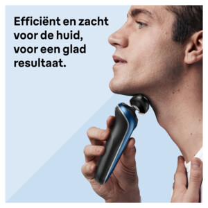 Braun Elektrisch Scheerapparaat Series 6 61-B1000s Blauw - 127.99 euro