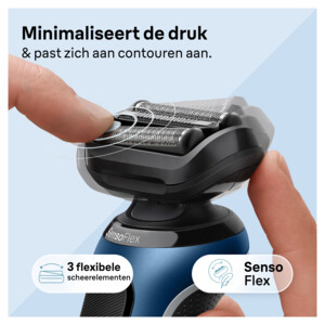 Braun Elektrisch Scheerapparaat Series 6 61-B1000s Blauw - 127.99 euro