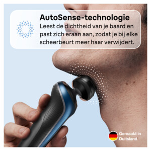 Braun Elektrisch Scheerapparaat Series 6 61-B1000s Blauw - 127.99 euro