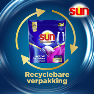 Sun Brilliant Shine All-in 1 Vaatwastabletten - 19.99 euro