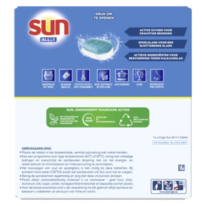 6x Sun Vaatwastabletten Citroen - 40.13 euro