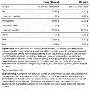 15x XXL Nutrition NJOY Proteïne Bar Cookies - 22.5 euro