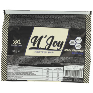 15x XXL Nutrition NJOY Proteïne Bar Witte Chocolade & Bosbes - 22.5 euro