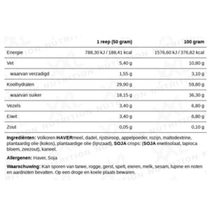 12x XXL Nutrition Natural Energy Bar Apple Pie - 19.81 euro