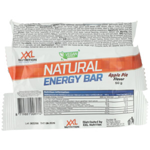 12x XXL Nutrition Natural Energy Bar Apple Pie - 19.81 euro