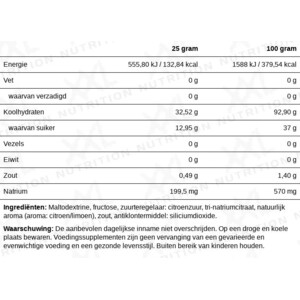XXL Nutrition Isotonic Pro Citroen - 14.95 euro