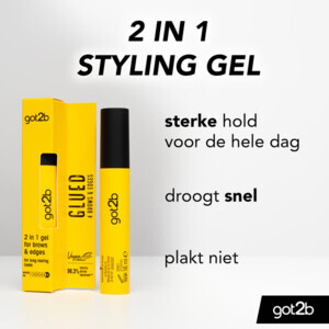 3x Got2b Glued 4 Brows & Edges 2in1 Gel - 16.53 euro