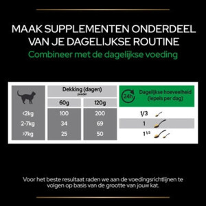 Pro Plan Supplement Poeder voor Katten Natural Defence 60 gr