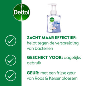 6x Dettol Foam Handzeep Orchidee & Vanille - 22.75 euro