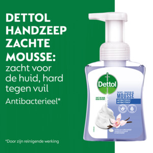 6x Dettol Foam Handzeep Orchidee & Vanille - 22.75 euro