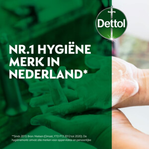 6x Dettol Foam Handzeep Orchidee & Vanille - 22.75 euro