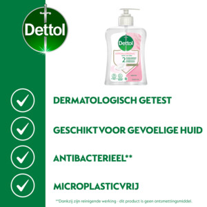 6x Dettol Handzeep Gevoelige Huid - 18.96 euro