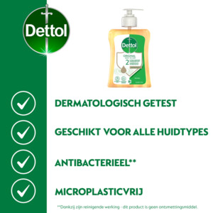 6x Dettol Handzeep Original - 19.75 euro