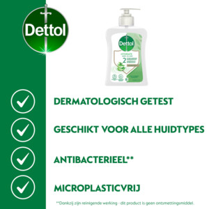 6x Dettol Handzeep Hydraterend Aloë Vera - 19.75 euro