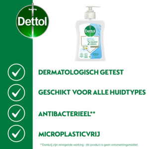 6x Dettol Handzeep Extra Care Kamille - 21.85 euro