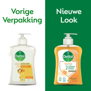 6x Dettol Handzeep Extra Care Honing & Galamboter - 21.65 euro