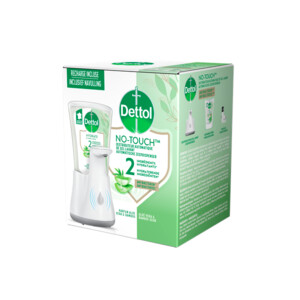 Dettol No-Touch Automatische Zeepdispenser Wit Aloe Vera Navulling - 13.99 euro