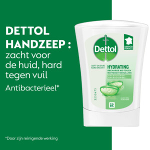 Dettol No Touch Handzeep Navulling Hydraterende Aloe Vera - 5.49 euro