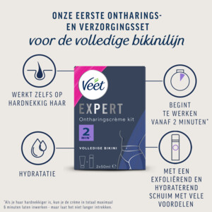 Veet Expert Ontharingscrème Bikini Kit - 13.89 euro