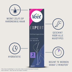 Veet Expert Ontharingscrème Benen - 8.29 euro