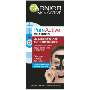 Garnier PureActive Peel-Off Masker Charcoal - 8.99 euro