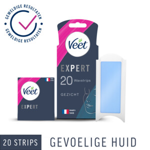 Veet Expert Waxstrips Gezicht Sensitive - 10.99 euro