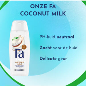 3x Fa Douchegel Coconut Milk - 6.68 euro