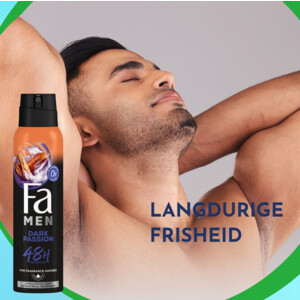 6x Fa Men Deodorant Spray Dark Passion - 12.74 euro