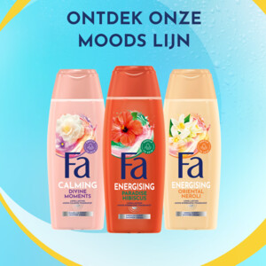 6x Fa Douchegel Paradise Hibiscus - 11.6 euro