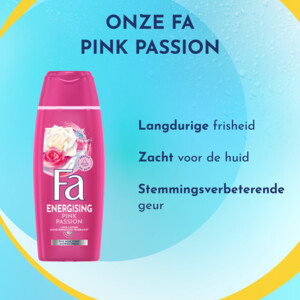 12x Fa Douchegel Pink Passion - 33.4 euro