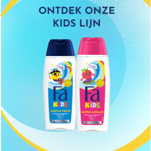 3x Fa Douchegel & Shampoo Kids Surfing Mermaid - 6.36 euro