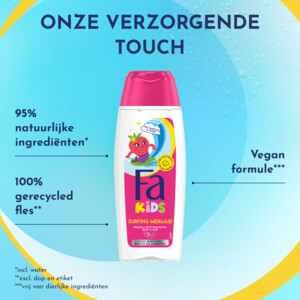 6x Fa Douchegel & Shampoo Kids Surfing Mermaid - 12.19 euro