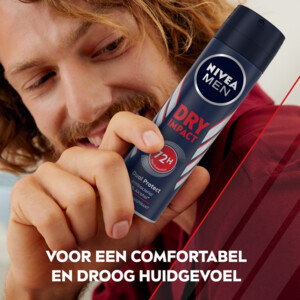 6x NIVEA Men Deodorant Spray Dry Impact - 32.21 euro