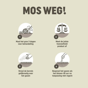 Pokon Mos Weg voor 100 m2 - 24.99 euro