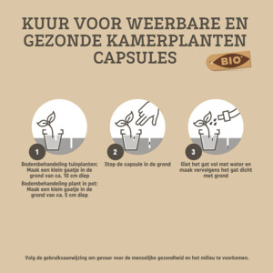 Pokon Biologische Kuur Voor Weerbare en Gezonde Planten Capsules - 5.98 euro