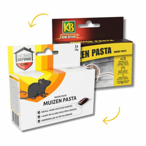 Home Defense Muizen Pasta Alfachloralose Lokdoos Magik Paste - 7.19 euro