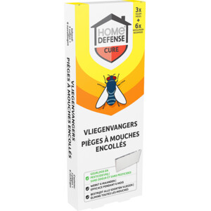 Home Defense Vliegenvangers 3 Vallen en 6 Navullingen - 8.49 euro