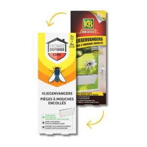 Home Defense Vliegenvangers 3 Vallen en 6 Navullingen - 8.49 euro