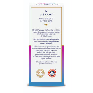 Minami EPA & DHA Liquid Kids + Vitamine D3 - 33.55 euro