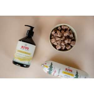 Kivo Sardineolie met  Echinacea & Kurkuma 500 ml